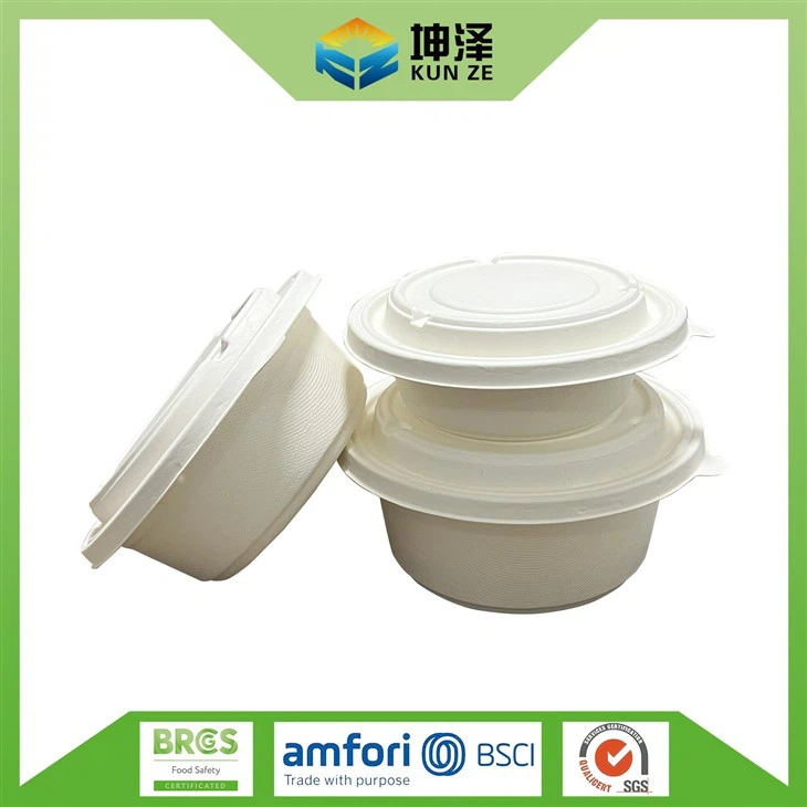 Disposable Paper Bowls With Lids
