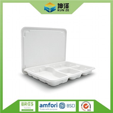 4 Compartment Tray with Lid