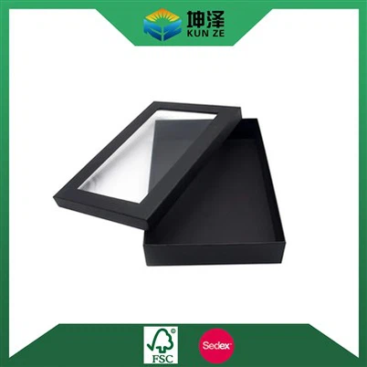 Cardboard Box With Clear Window