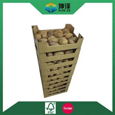 Cardboard Potato Boxes