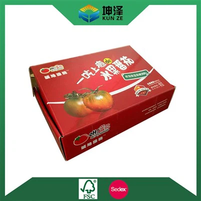 Cardboard Tomato Box