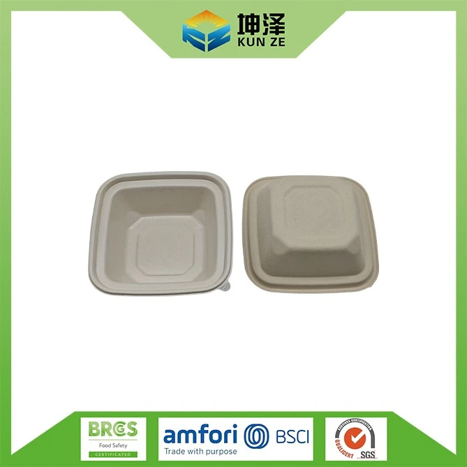Compostable Square Food Bowl