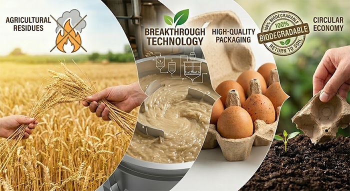 Straw Pulp is the Real Game-Changer for Sustainable Egg Packaging Straw Pulp is the Real Game-Changer for Sustainable Egg Packaging