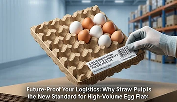 Rethinking The Egg Flat: Why Straw Pulp Is Winning The Battle Against Transit...