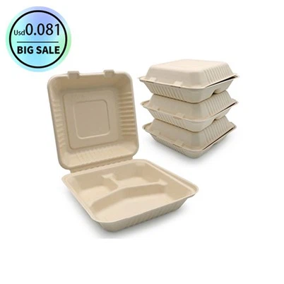 Biodegradable Clamshell Food Containers