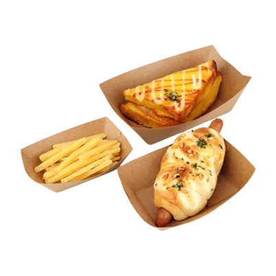 Kraft Boat Tray